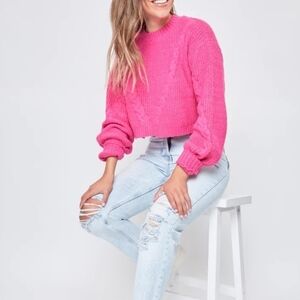 YMI HIGH RISE MOM FIT DREAM JEANS - ANKLE - DISTRESSED - NWT